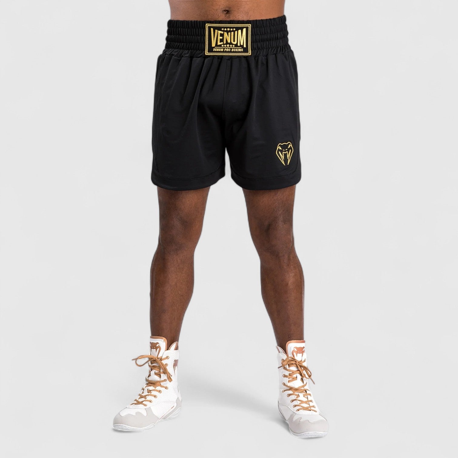 VENUM Classic bokseshort PRO Svart og Gull - CombatStore.no