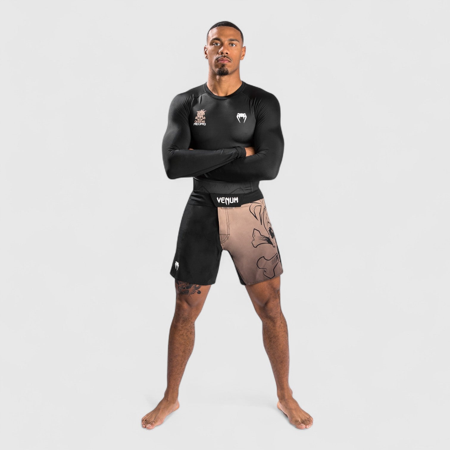 VENUM REORG Kampshorts Svart - CombatStore.no