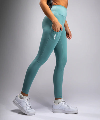 Venum Essential Performance Leggings Dame Aqua