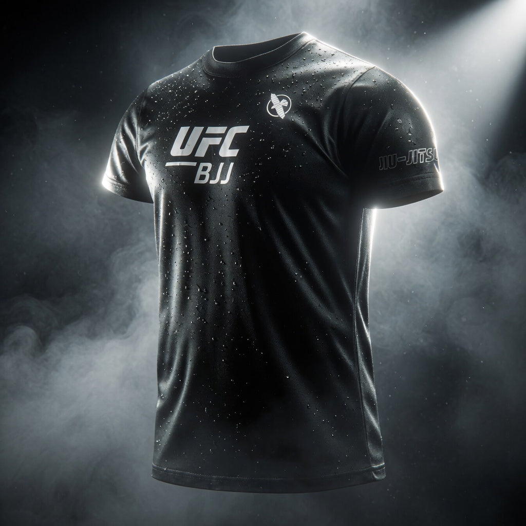 Hayabusa UFC BJJ t-skjorte i sort
