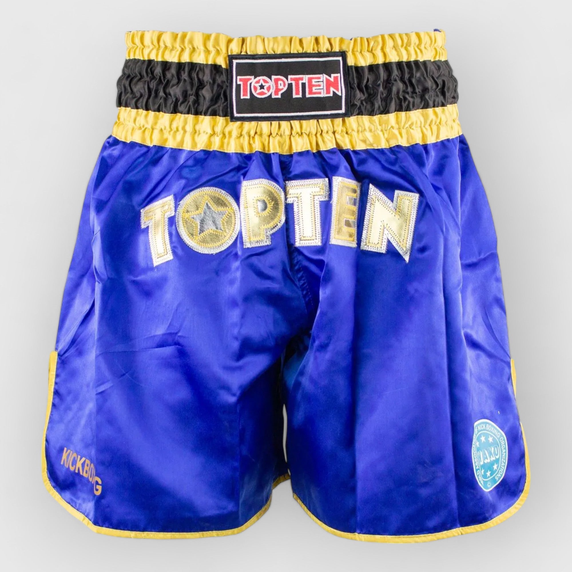 TOP TEN WAKO Kickboxing shorts m/UV LABEL - CombatStore.no