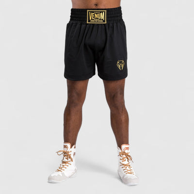 VENUM Classic bokseshort PRO Svart og Gull - CombatStore.no